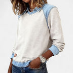 Fabiola | Jersey con Paneles en Contraste