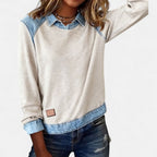 Fabiola | Jersey con Paneles en Contraste