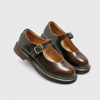Avellina | Mary Janes con Plataforma Dentada