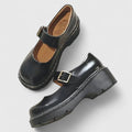Avellina | Mary Janes con Plataforma Dentada