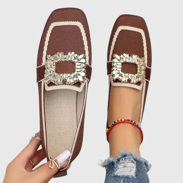 Cristina | Mocasines Ortopédicos con Plantilla Acolchada - Marrón