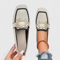 Cristina | Mocasines Ortopédicos con Plantilla Acolchada - Beige
