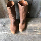 Allegra | Botas de Piel de Otoño con Cremallera Lateral