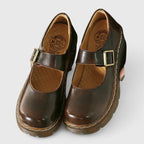 Avellina | Mary Janes con Plataforma Dentada