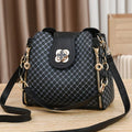 Milena | Bolso Acolchado con Detalles de Hebilla - Negro