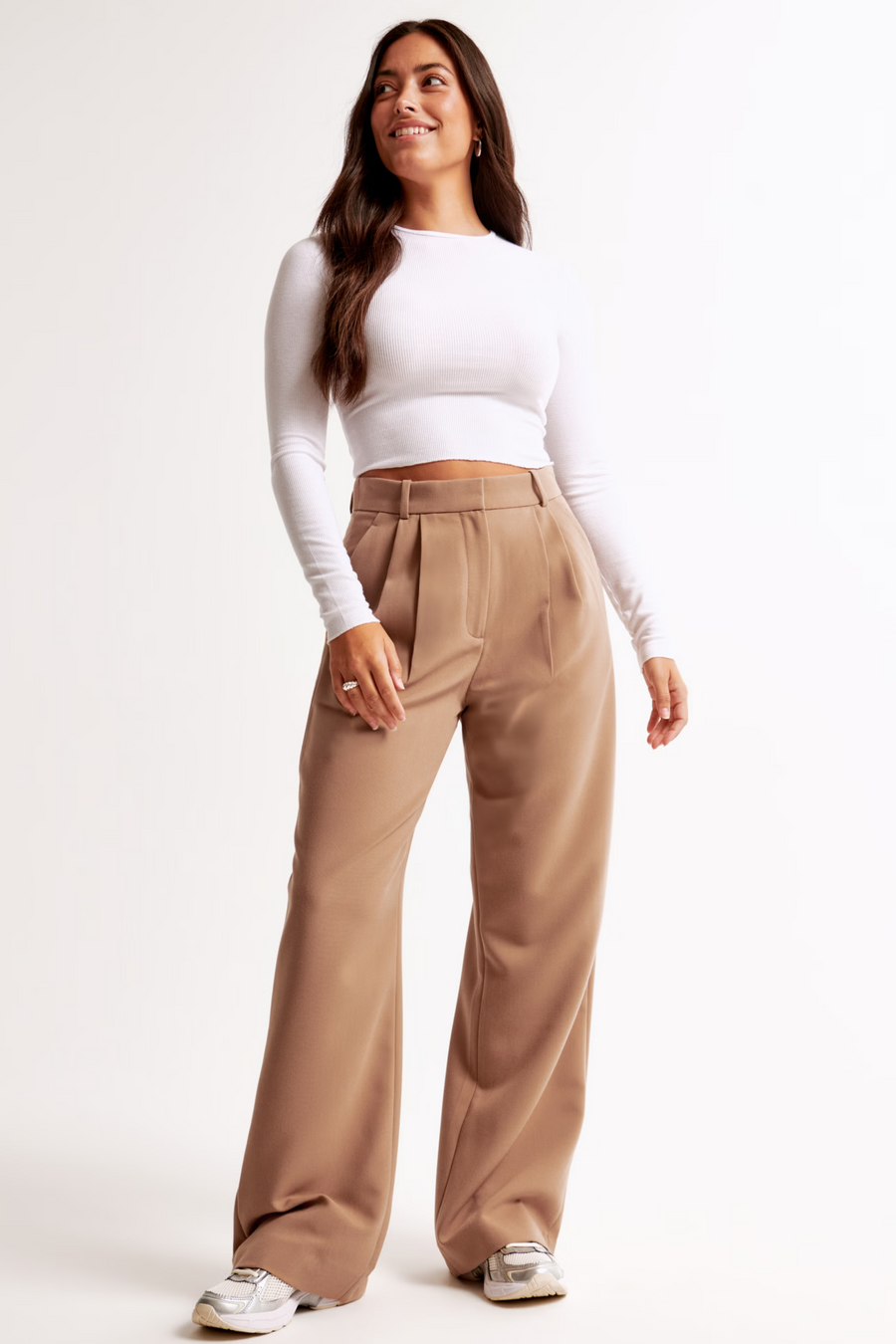 Tinashe Pantalones Tailored de Pierna Ancha