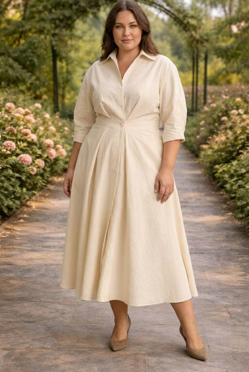 Filippa | Vestido Maxi Fluido de Cuerpo Cruzado