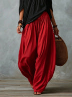 Penelope | Conjunto de Top con Hombros Descubiertos y Pantalón Globo