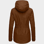 Anna | Chaqueta otoñal larga de felpa