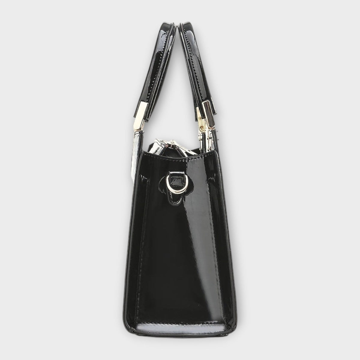 Lucia | Bolso Tote Estructurado con Efecto Cocodrilo