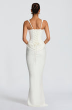 Gioia | Vestido Maxi con Escote Cuadrado