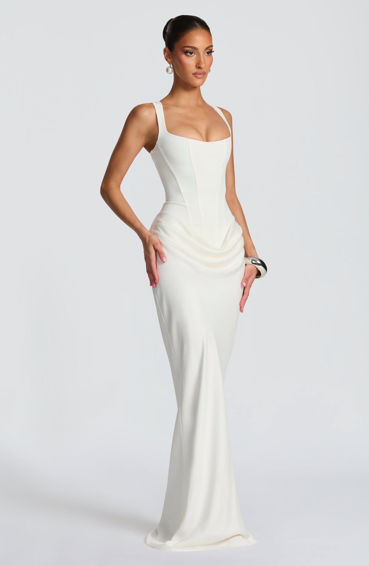 Gioia | Vestido Maxi con Escote Cuadrado
