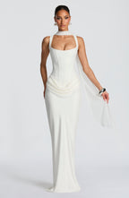 Gioia | Vestido Maxi con Escote Cuadrado