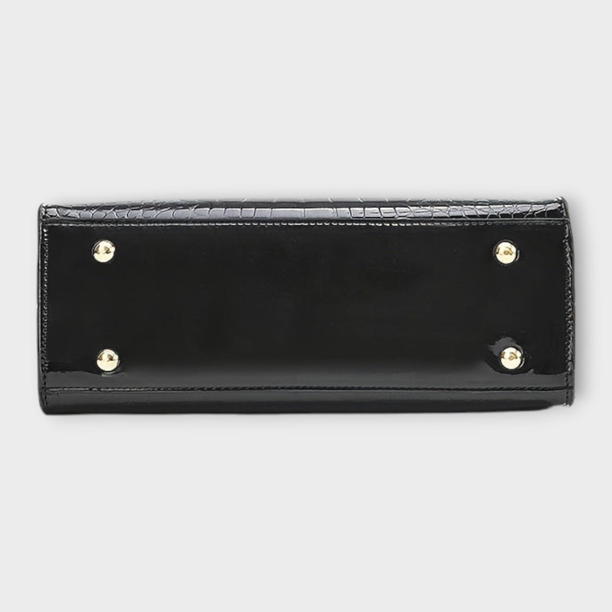 Lucia | Bolso Tote Estructurado con Efecto Cocodrilo
