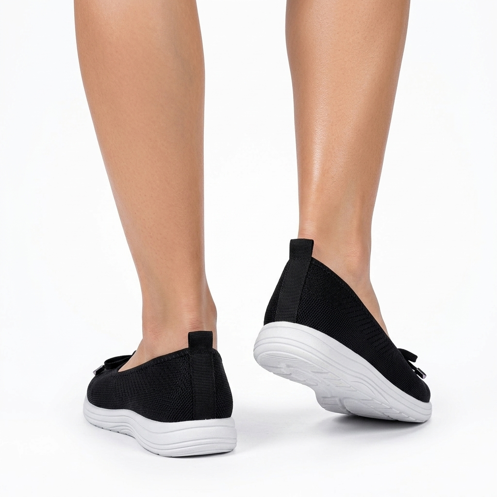 Enrica | Zapatillas Ortopédicas de Punto Slip-On