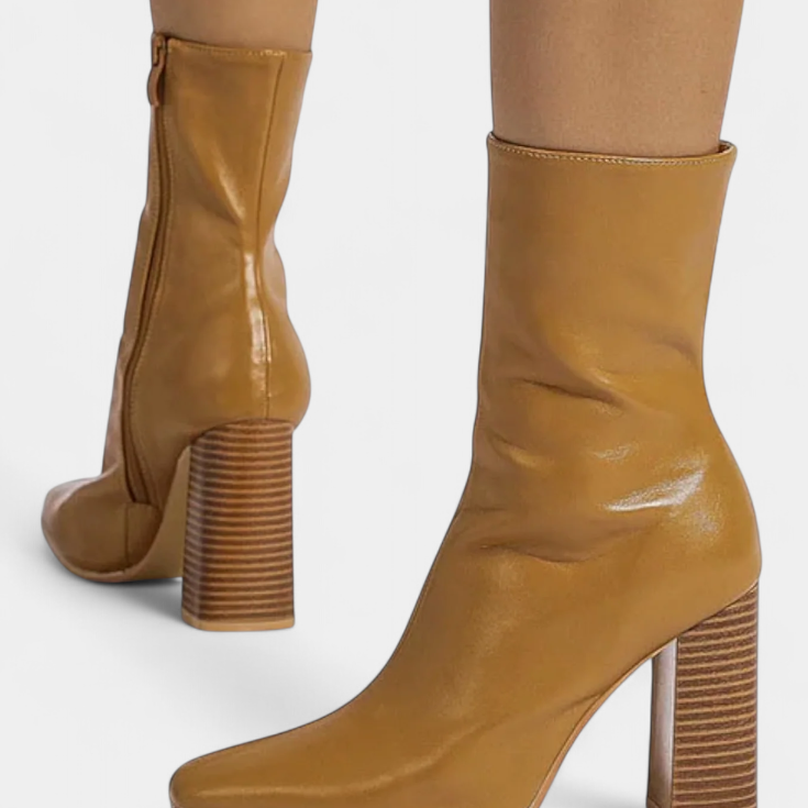 Linde Botas de Pantorrilla Voluminosa