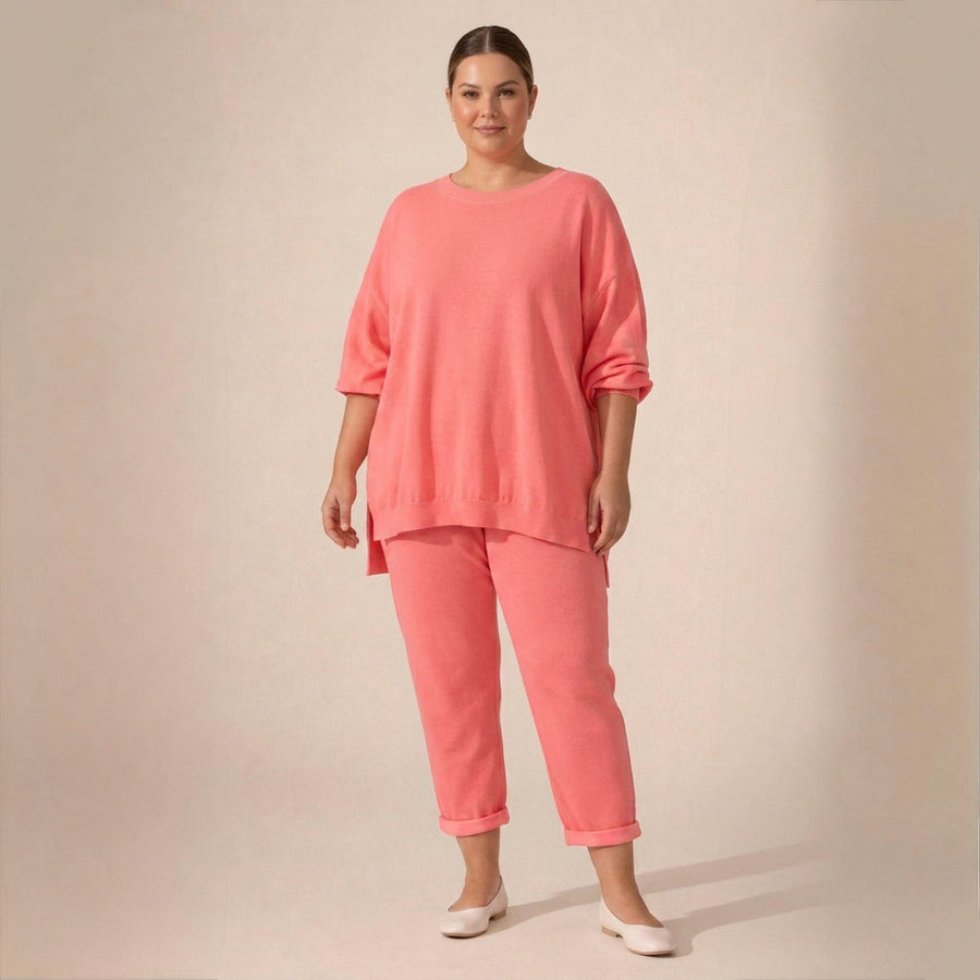 Chiaretta | Conjunto Cómodo de Blusa y Pantalón Recto