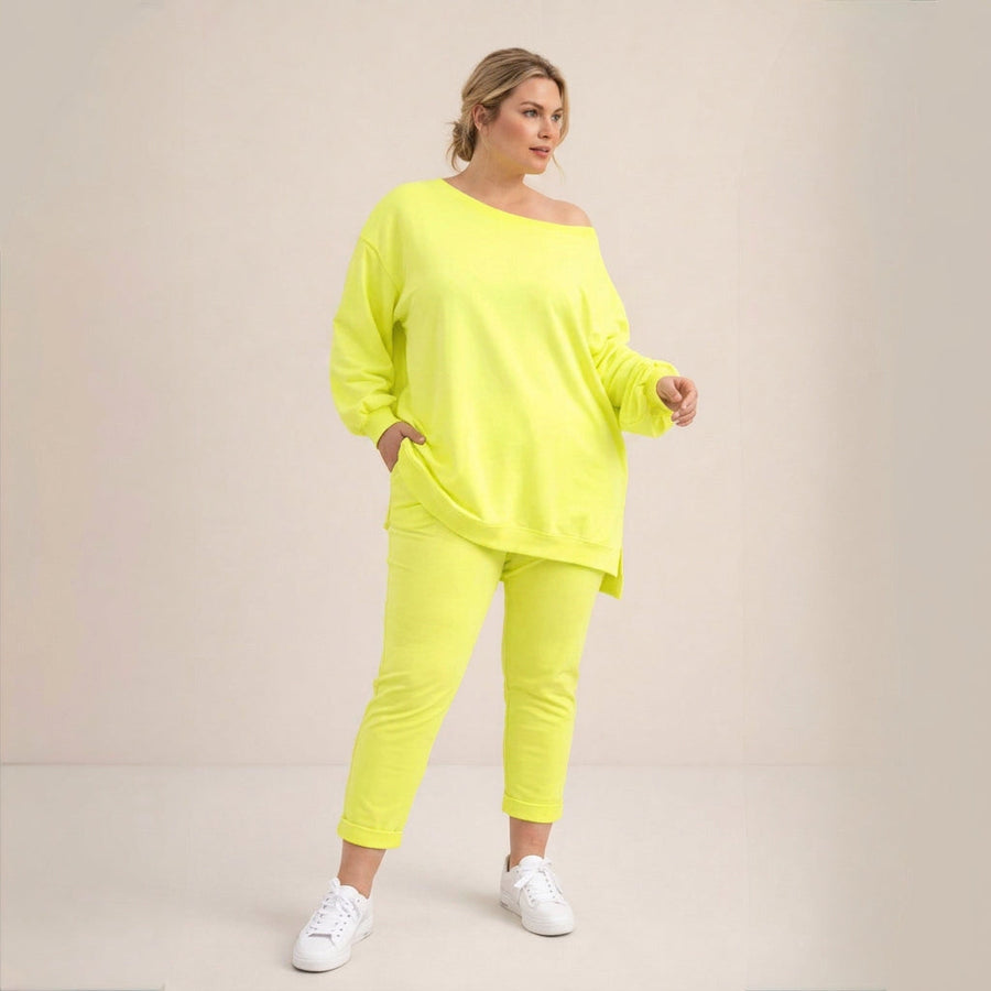 Chiaretta | Conjunto Cómodo de Blusa y Pantalón Recto