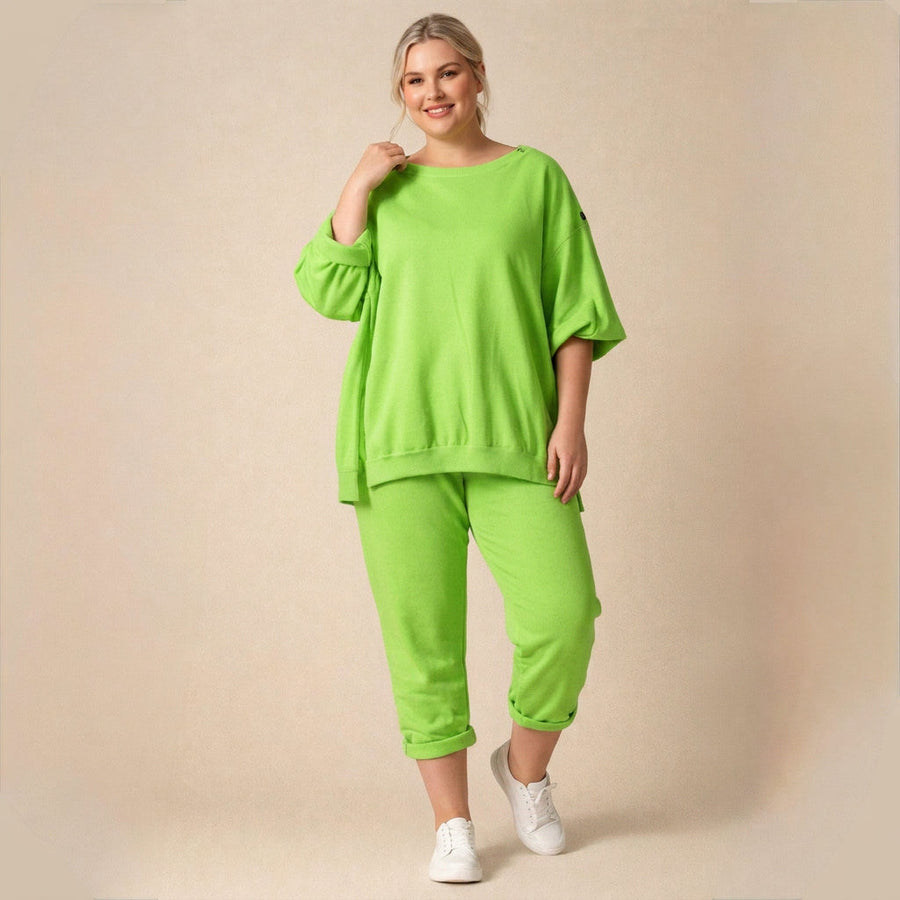 Chiaretta | Conjunto Cómodo de Blusa y Pantalón Recto