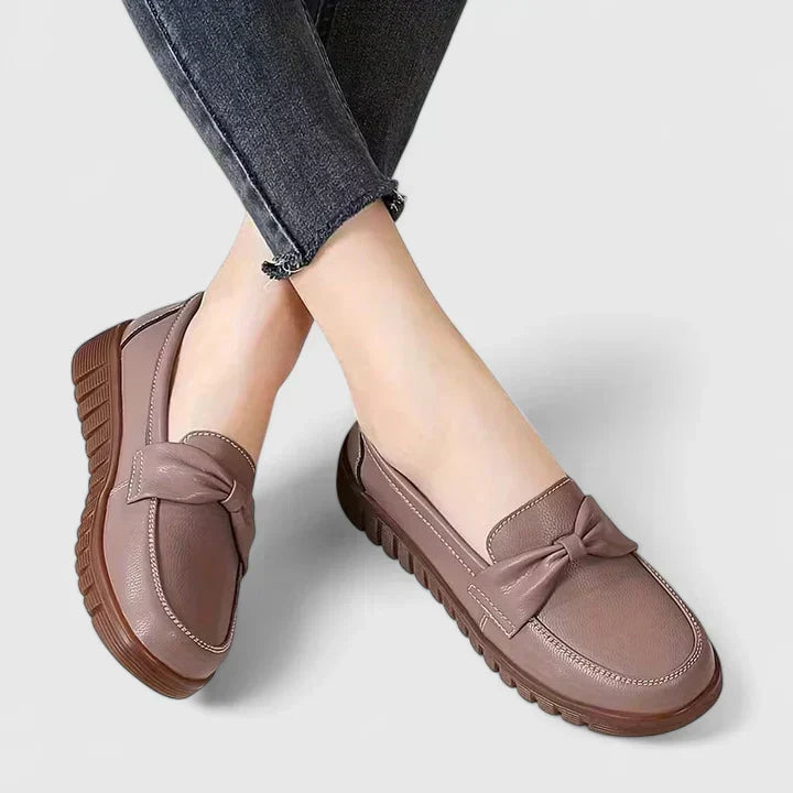 Fiammetta | Mocasines Ortopédicos Slip-On - Marrón