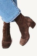 Ludovica | Botines Elegantes de Ante