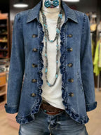 Edvige | Chaqueta con Ribete de Volantes