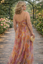 Erminia | Vestido Maxi Floral